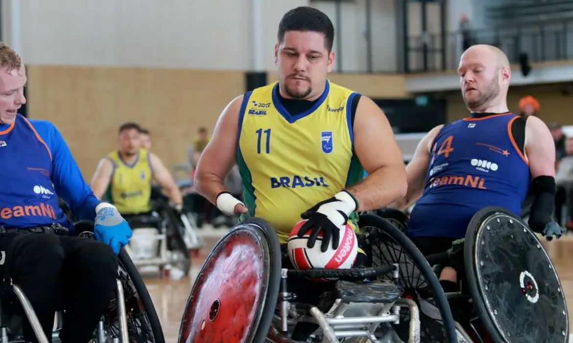 brasil, holanda, rúgbi em cadeira de rodas