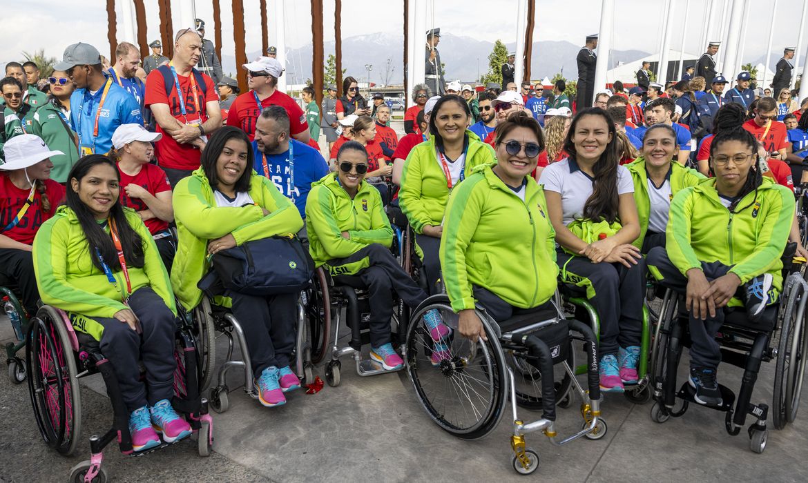 Parapan Santiago 2023, Cerimônia de Boas-Vindas