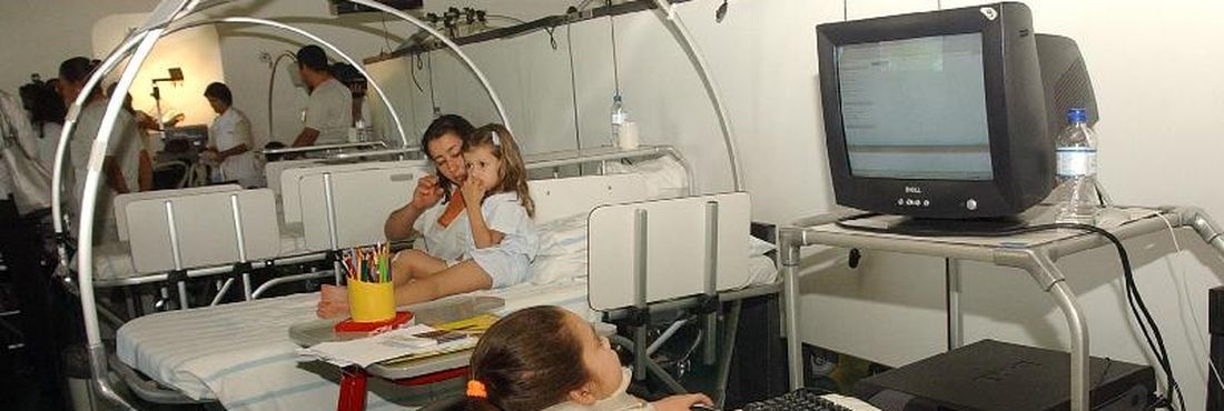 Crianças fazem tratamento no Hospital Sarah Brasília Crianças fazem tratamento no Hospital Sarah Brasília
