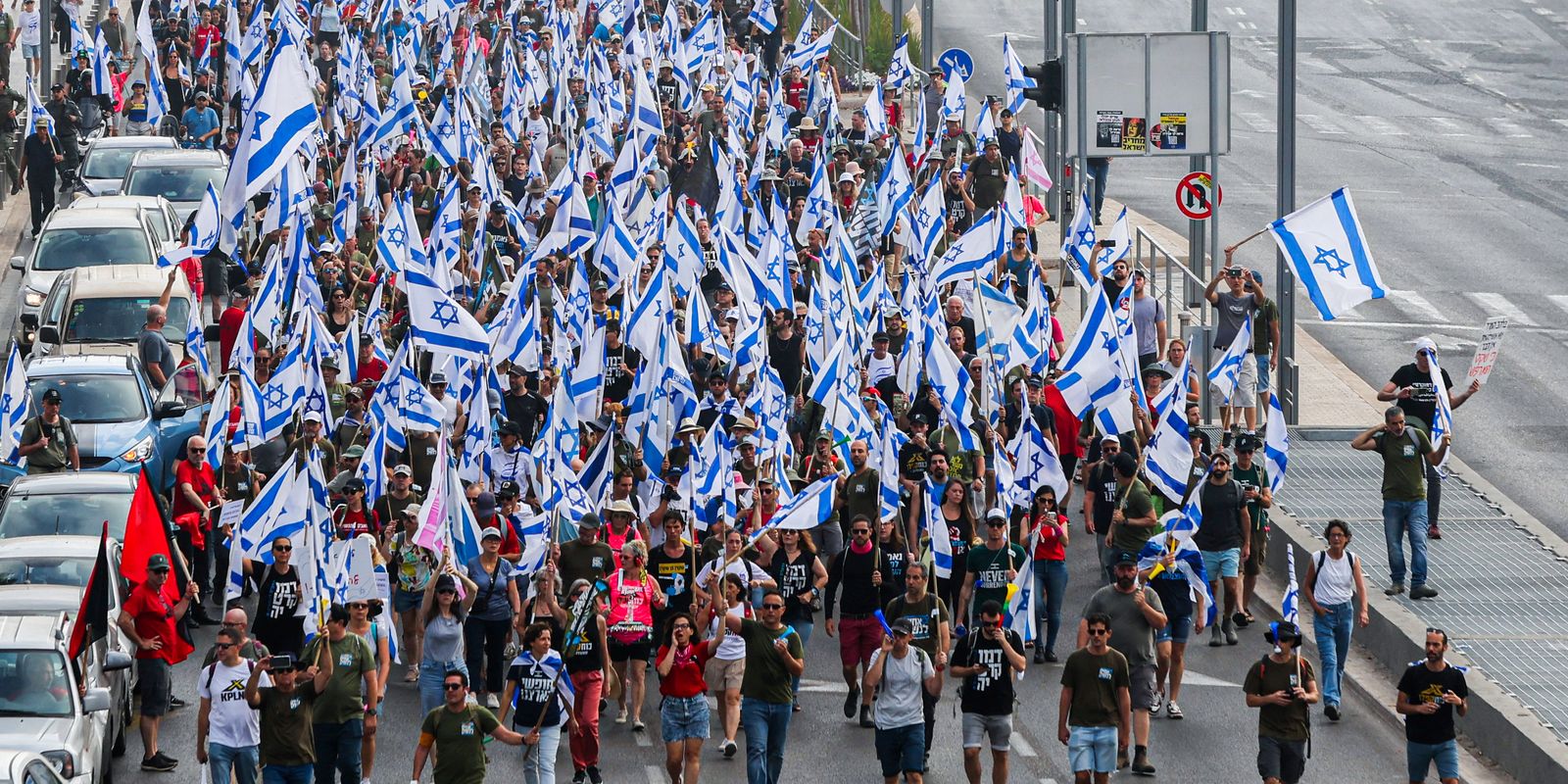 Protesto em Tel Aviv REUTERS/Nir Elias