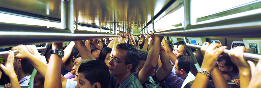 Das 63 médias e grandes regiões metropolitanas do país, só 12 possuem sistema de transporte de passageiros sobre trilhos