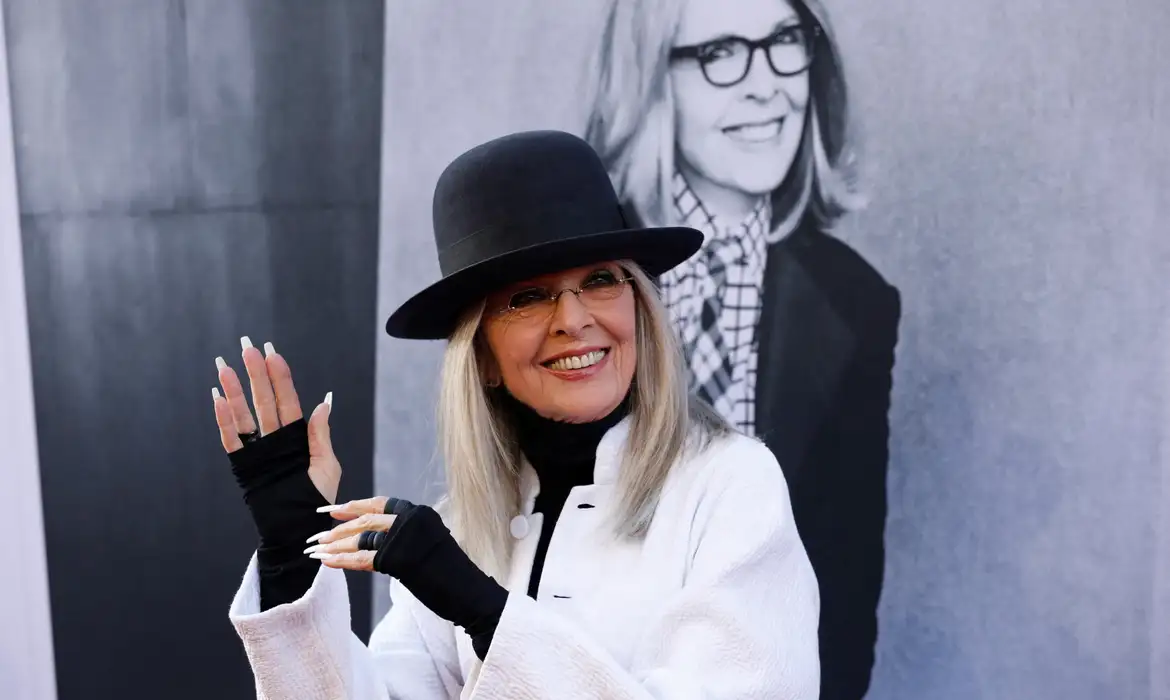 FILE PHOTO: 2017 American Film Institute Life Achievement Award  – Arrivals – Los Angeles, California, U.S., 08/06/2017 - Actress Diane Keaton. Reuters/Mario Anzuoni/Arquivo/Proibida reprodução