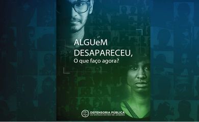 Cartilha orienta o que fazer em casos de desaparecimento