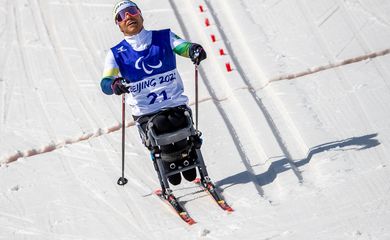 Cristian Ribera, Paralimpíada, esqui sprint Pequim 2022