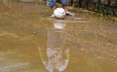 Porto Alegre - Nos dias de chuva as atividades físicas são suspensas na Escola Municipal Ana Íris do Amaral (Valter Campanato/Agência Brasil)