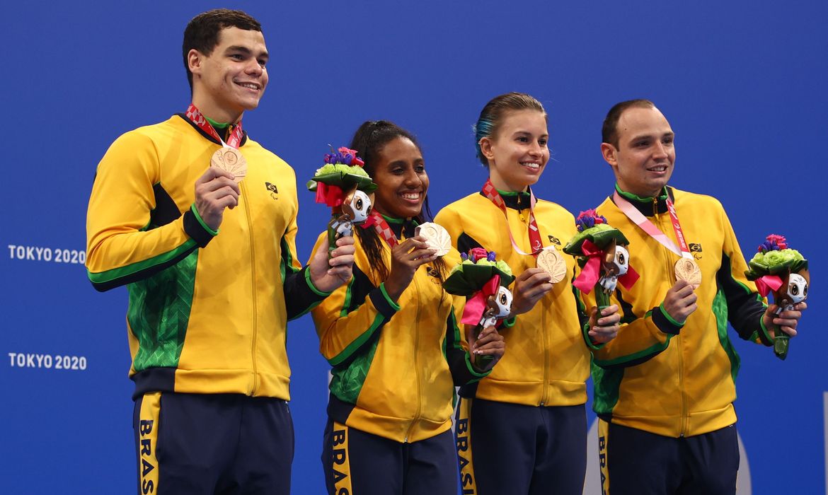 Tóquio  2020 - Brasil ganha bronze 4x100