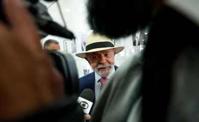 Brasília (DF), 09/01/2025 - O presidente Luiz Inácio Lula da Silva, visita exposição sobre os atos contra democracia em 2023.
Foto: Jose Cruz/Agência Brasil