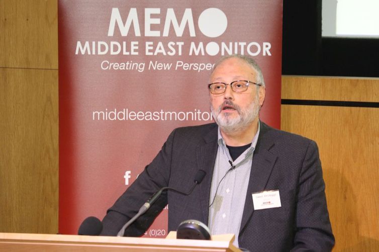Dissidente saudita Jamal Khashoggi fala em evento em Londres
 29/9/2018   Divulgação