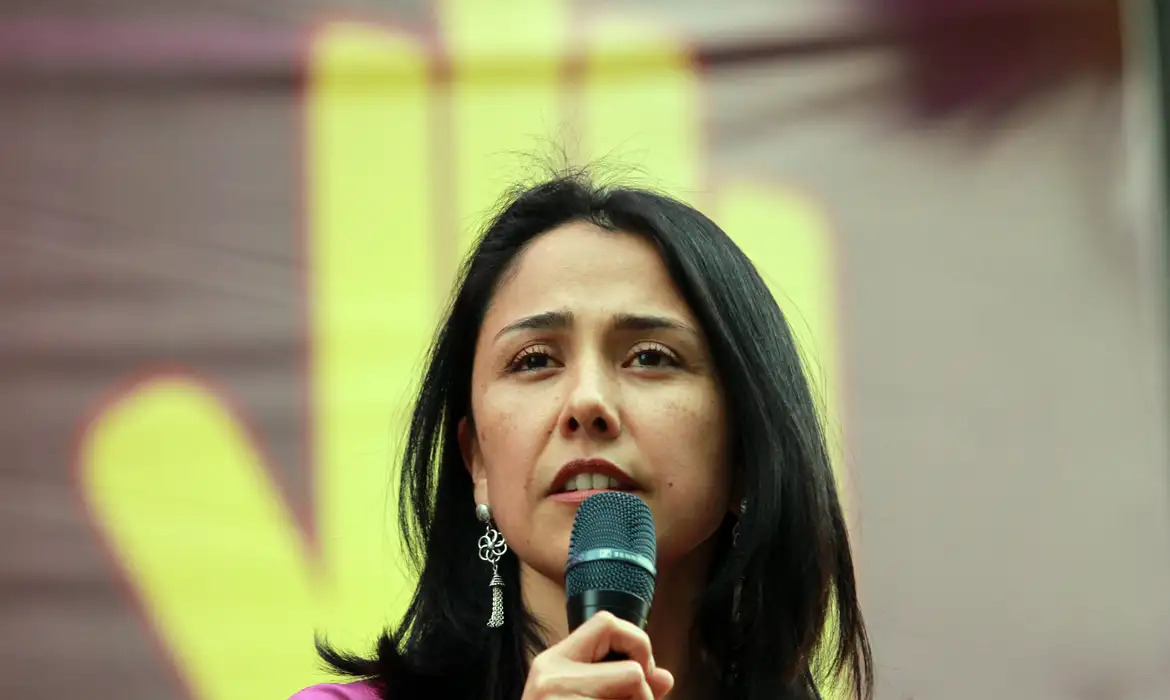 Lima. Peru. 25/11/2011. Primeira-dama do Peru Nadine Heredia. Foto: Presidência do Peru/Divulgação
