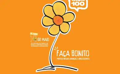 Brasília (DF), 16/05/2025 - Dia nacional de combate ao abuso e à exploração Sexual de crianças e adolescentes. Foto: Facabonito.org/Divulgação