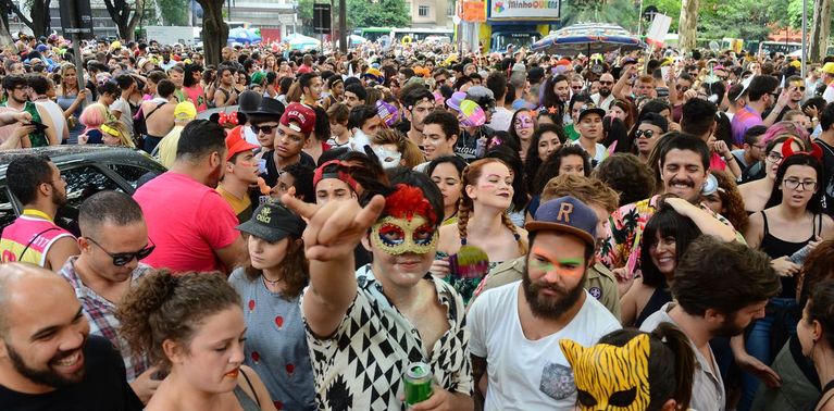 Carnaval de rua em SP 