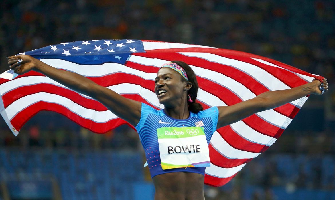 Tori Bowie, atletismo, jogos olímpicos, rio 2016