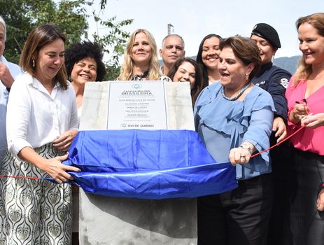 Rio de Janeiro (RJ), 04/08/2025 - Casa da Mulher Brasileira - Pedra Fundamental .
Foto: Fernanda Sabença/Divulgação