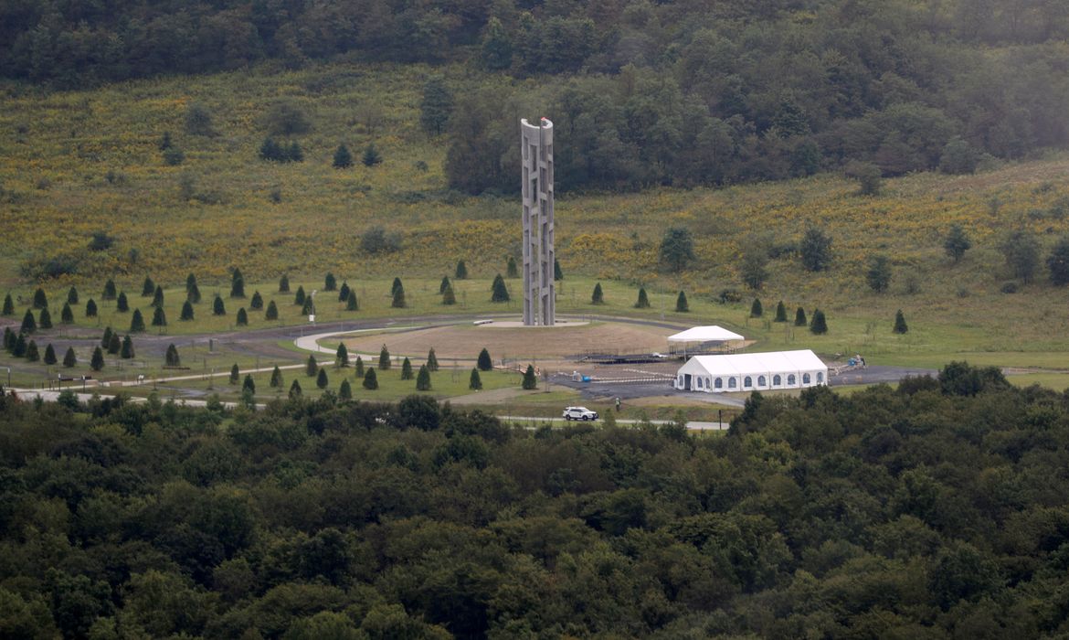 Memorial do Voo 93 em Shanksville, na Pensilvânia