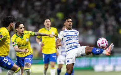 São Paulo (SP), 26/10/2025 - Lance de jogo entre Palmeiras e Cruzeiro pelo Campeonato Brasileiro de Futebol Série A. Foto: Caíque Coufal/Cruzeiro