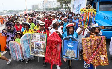 Rio de Janeiro (RJ), 15/09/2024 – 17ª Caminhada em Defesa da Liberdade Religiosa na praia de Copacabana, na zona sul do Rio de Janeiro. Foto: Tomaz Silva/Agência Brasil