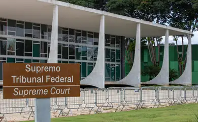 Brasília (DF) 11/04/2023 Fachada do palácio do Supremo Tribunal Federal (STF) Foto: Fabio Rodrigues-Pozzebom/ Agência Brasil