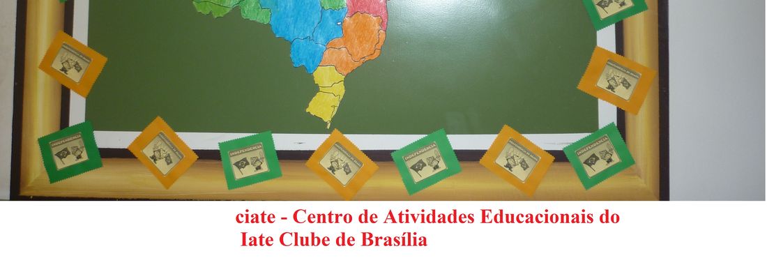 Homenagem ao Dia da feita pelas crianças da Ciate de Brasília