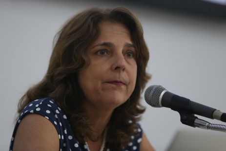 Brasília - A reitora da Universidade de Brasília (UnB), Márcia Abrahão, fala sobre o déficit orçamentário da UnB previsto para este ano (Valter Campanato/Agência Brasil)