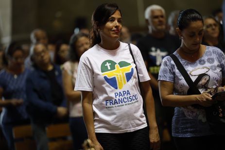 Rio de Janeiro (RJ), 21/04/2025 – Missa em sufrágio do Papa Francisco na Catedral Metropolitana. Foto: Fernando Frazão/Agência Brasil