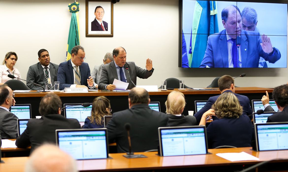 Brasília - A CPI da Funai e Incra 2 discute relatório final dos trabalhos  (Marcelo Camargo/Agência Brasil)