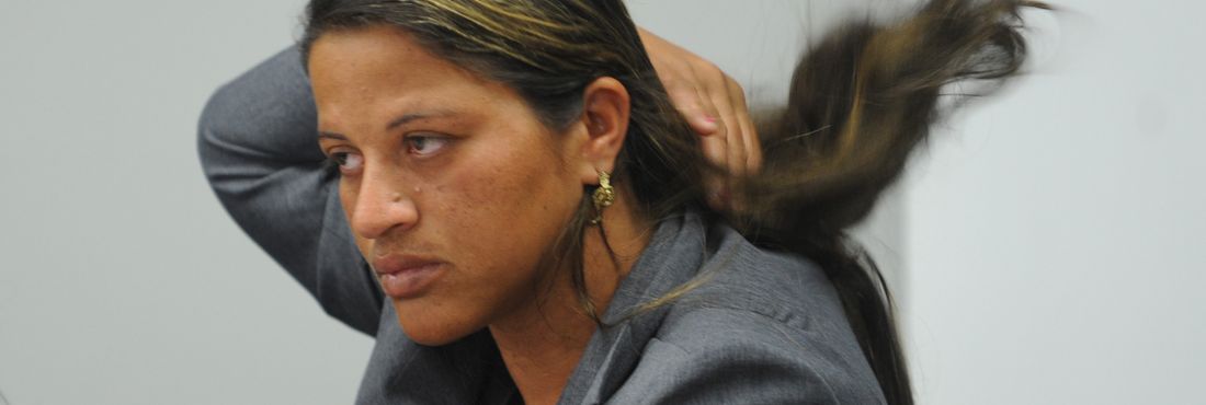 Silvânia Mota da Silva participou de audiência pública da CPI do Tráfico de Pessoas
