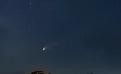'Cometa do Diabo' será visível da Terra no Hemisfério Sul a partir do dia 21 de abril. Foto: Caio Correia/Obervatório Nacional