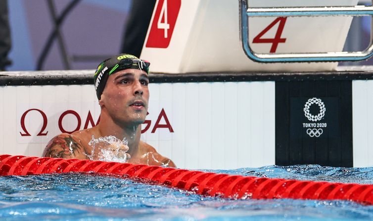 Bruno Fratus se classifica à semifinal nos 50m - natação - Tóquio 2020 - Olimpíada