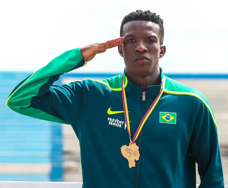 04/02/2021/Divulgação/Ministério da Saúde Gabriel Constantino - atleta militar - Tóquio 2020 - olimpíada