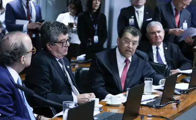 Brasília - 02/12/2025 -  Comissão de Assuntos Econômicos (CAE) do Senado durante reunião para votar o projeto de lei (PL 5.473/2025) que aumenta tributos para as fintechs e outras instituições financeiras. Foto: Lula Marques/Agência Brasil