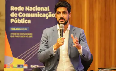 São Paulo (SP), 19/05/2025 - Com participação da EBC, o 1º Encontro da Rede Nacional de Comunicação Pública promove debates sobre o papel das emissoras públicas na prática do jornalismo, na programação cultural e na educação. Estão presentes representantes de organizações nacionais e internacionais, referências na oferta de um serviço público de comunicação gratuito, de qualidade e independente. Foto: Cadu Pinotti/Agência Brasil