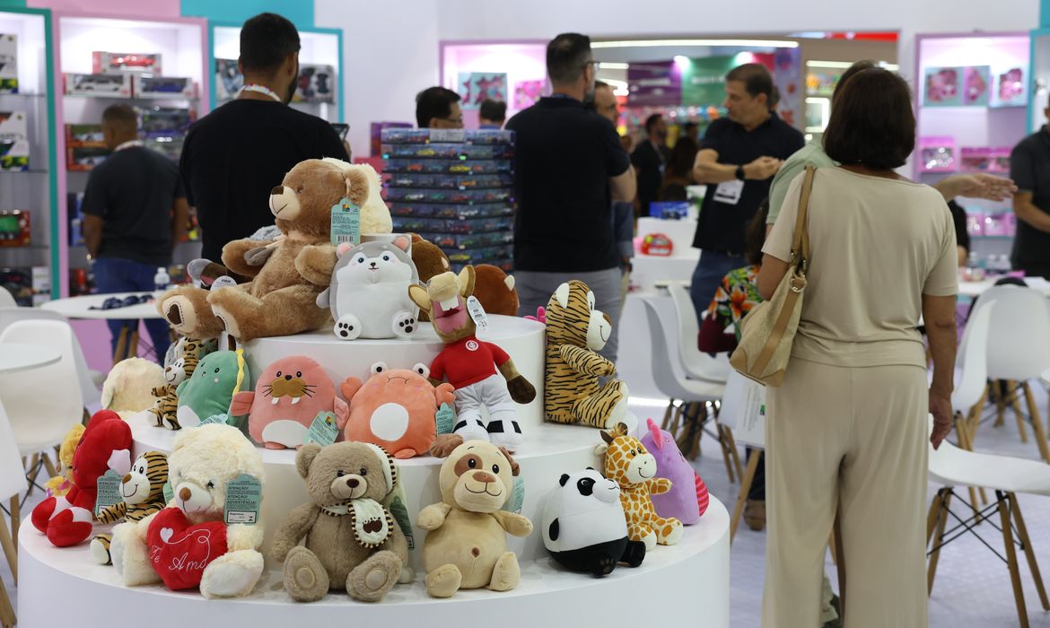 São Paulo (SP), 10/03/2025 - 41ª Feira Internacional de Brinquedos - Abrin no Expo Center Norte. Foto: Rovena Rosa/Agência Brasil