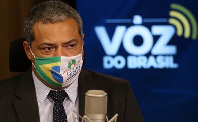 Robson Santos da Silva, Secretário Especial de Saúde Indígena do Ministério da Saúde, participa do programa A Voz do Brasil
