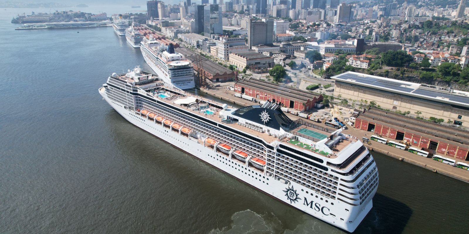 Brasil contrata navios para hospedagem na COP30