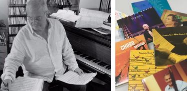 Capa do livro e de álbuns musicais de Francis Hime - celebrado compositor que comemora 80 anos em 2019