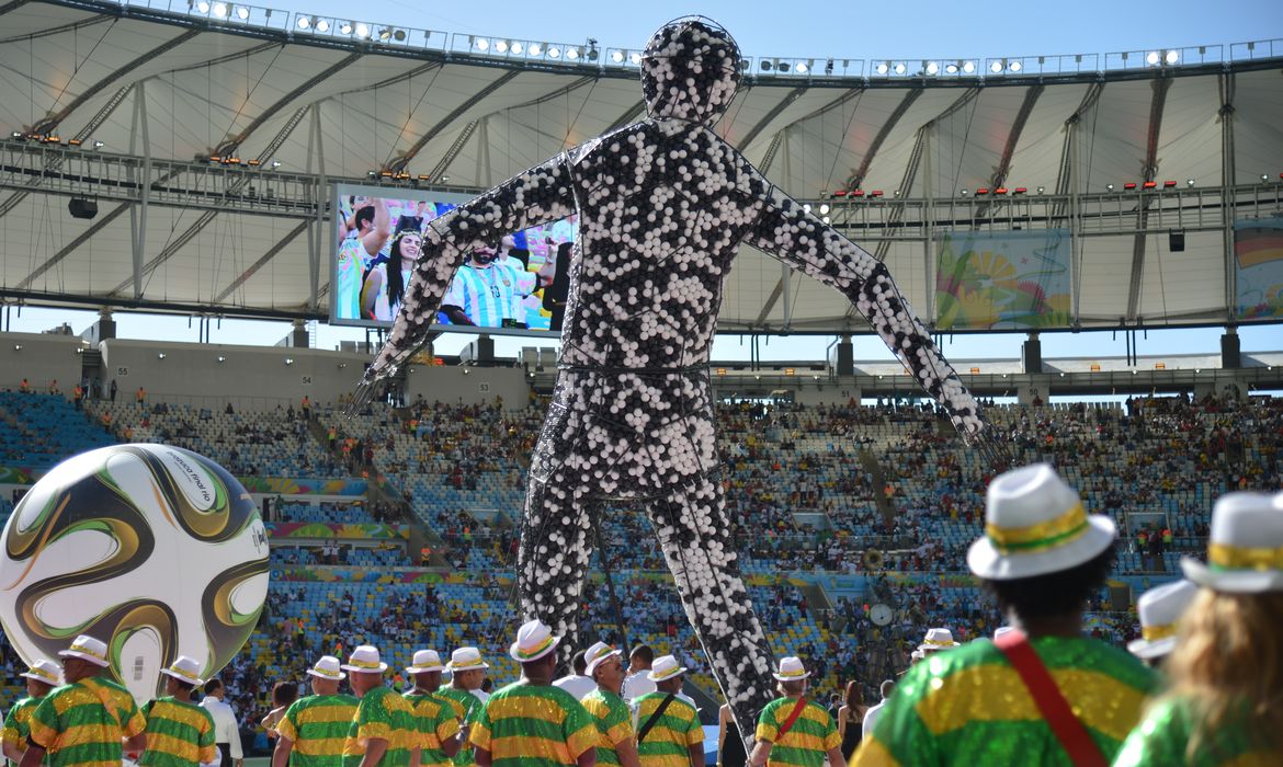 Show de encerramento Copa da Copa do Mundo de 2014,  no Estádio Maracanã (Marcello Casal Jr/Agência Brasil)