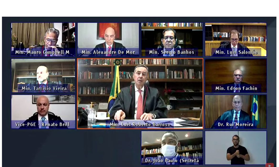 Sessão Jurisdicional do TSE por videoconferência. Brasília-DF, 01.02.2021

Reprodução: Ascom/TSE
