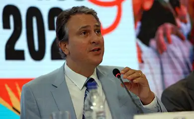 Brasília (DF), 14.08.2024 - O ministro da Educação, Camilo Santana divulga os resultados de 2023 do Índice de Desenvolvimento da Educação Básica (Ideb). Foto: José Cruz/Agência Brasil