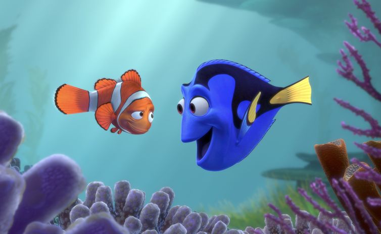 18/09/2023, Cena do filme Procurando Nemo. Mostra A Magia dos Pixels, no CCBB RJ. Foto: Disney/Pixar