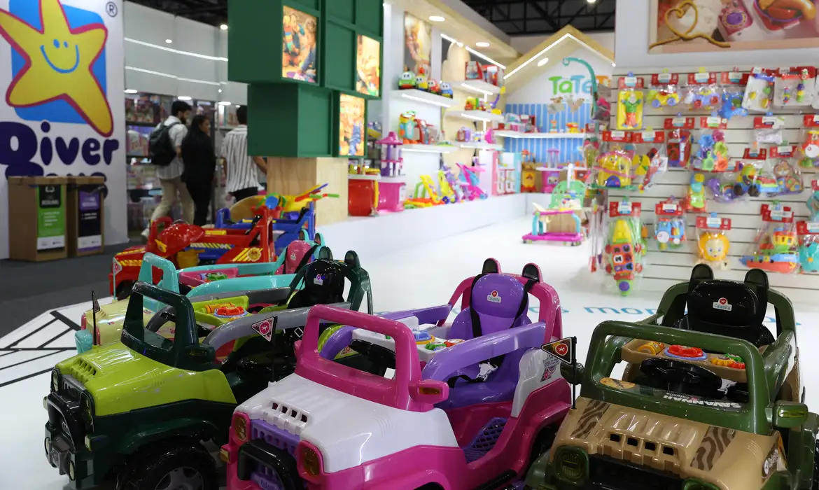 São Paulo (SP), 10/03/2025 - 41ª Feira Internacional de Brinquedos - Abrin no Expo Center Norte. Foto: Rovena Rosa/Agência Brasil