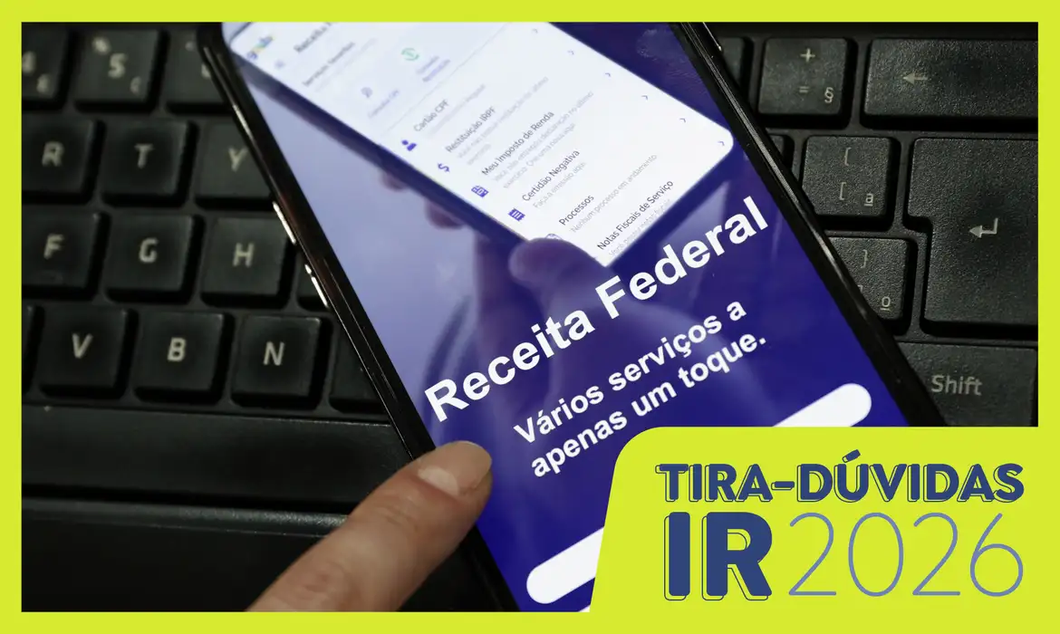 Brasília (DF), 26/03/2026 - Tira-Dúvidas do IRPF 2026 - Imposto de Renda Pessoa Física. Foto: Bruno Peres/Agência Brasil