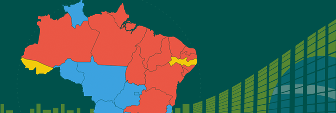 A preferência dos brasileiros por estado