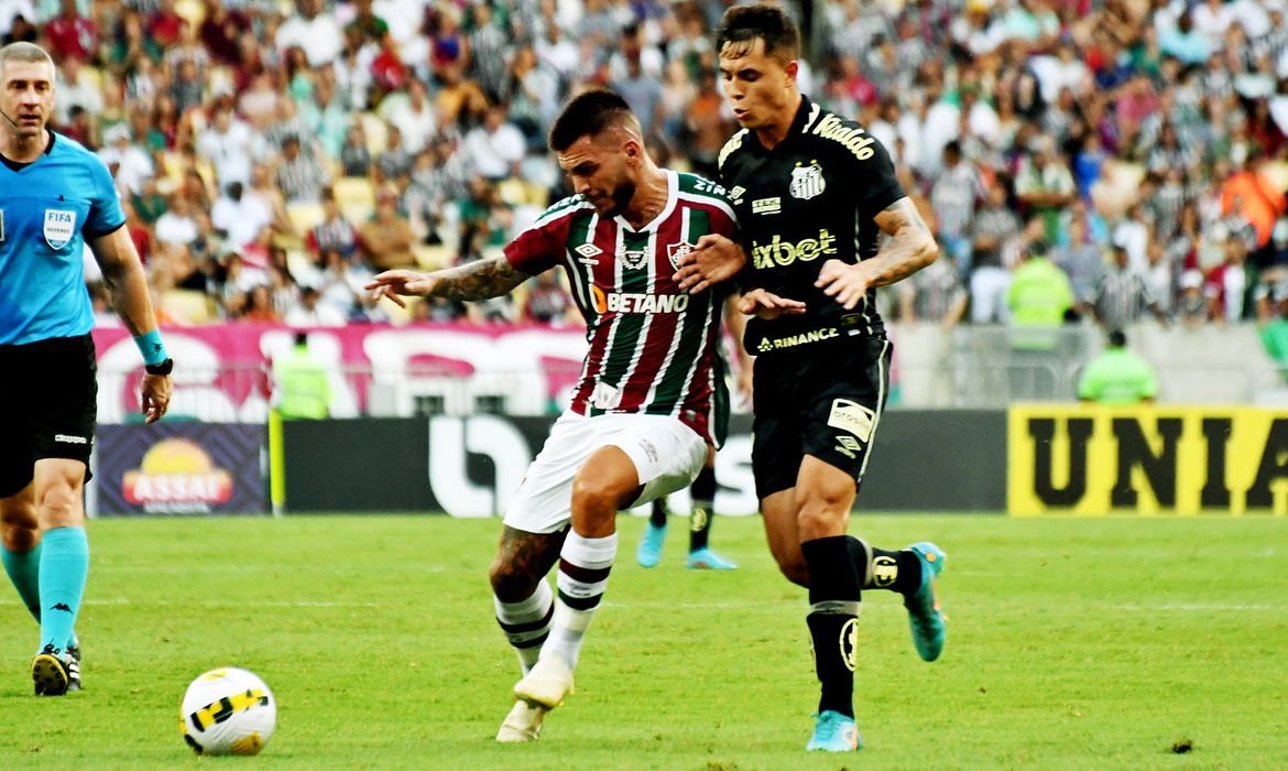 Fluminense x Santos - Maracanã - 1º turno do Brasileiro 2022 _ 09/04/2022