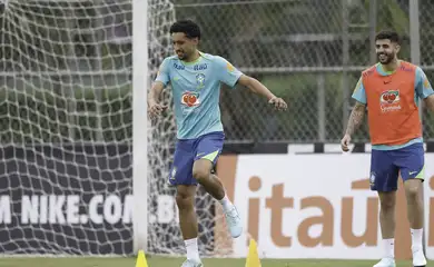 marquinhos, seleção brasileira, treino