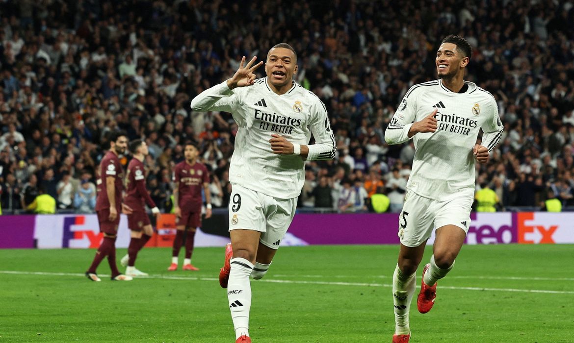 mbappe, real madrid, manchester city, liga dos campeões