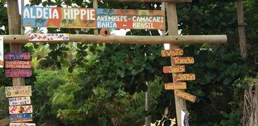Aldeia Hippie em Arembepe