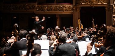 Orquestra Sinfônica Brasileira executa apresentação da série Territórios