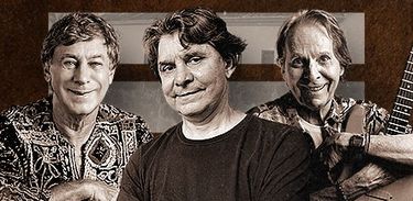 Os mineiros: Beto Guedes, Lô Borges e Flávio Venturini