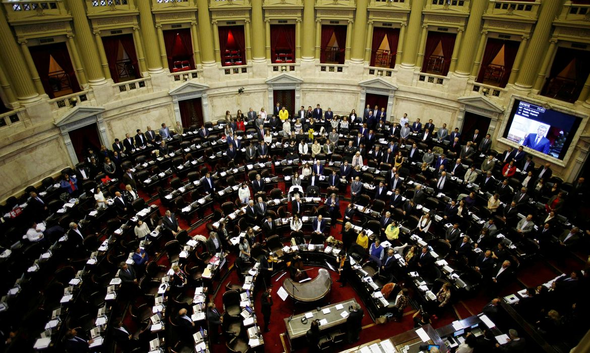 Legisladores da Argentina discutem projeto orçamentário no Congresso argentino em Buenos AiresREUTERS/Martin Acosta