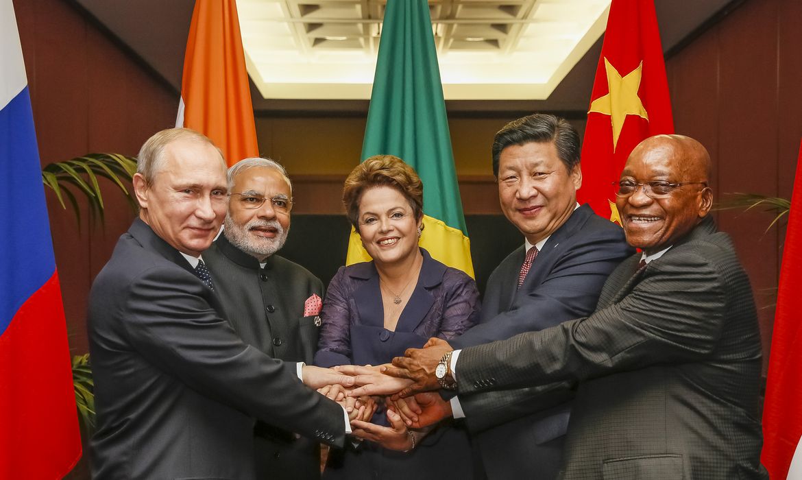 Presidenta Dilma Rousseff durante Fotografia Oficial da Cúpula dos BRICS (Roberto Stuckert Filho/PR)